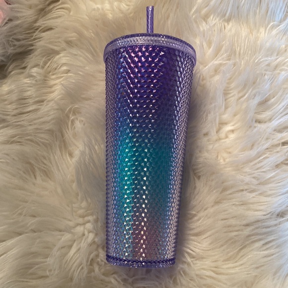 💜💚💙Starbucks Mermaid color Studded Tumbler 💜💙💚 - Picture 7 of 11